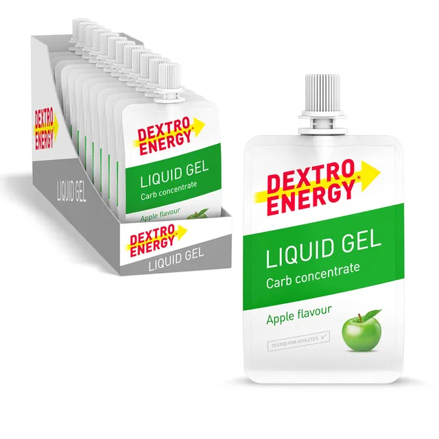 dextro-energy-liquid-gel-apple-12x60ml-kohlenhydrat-gel image 1