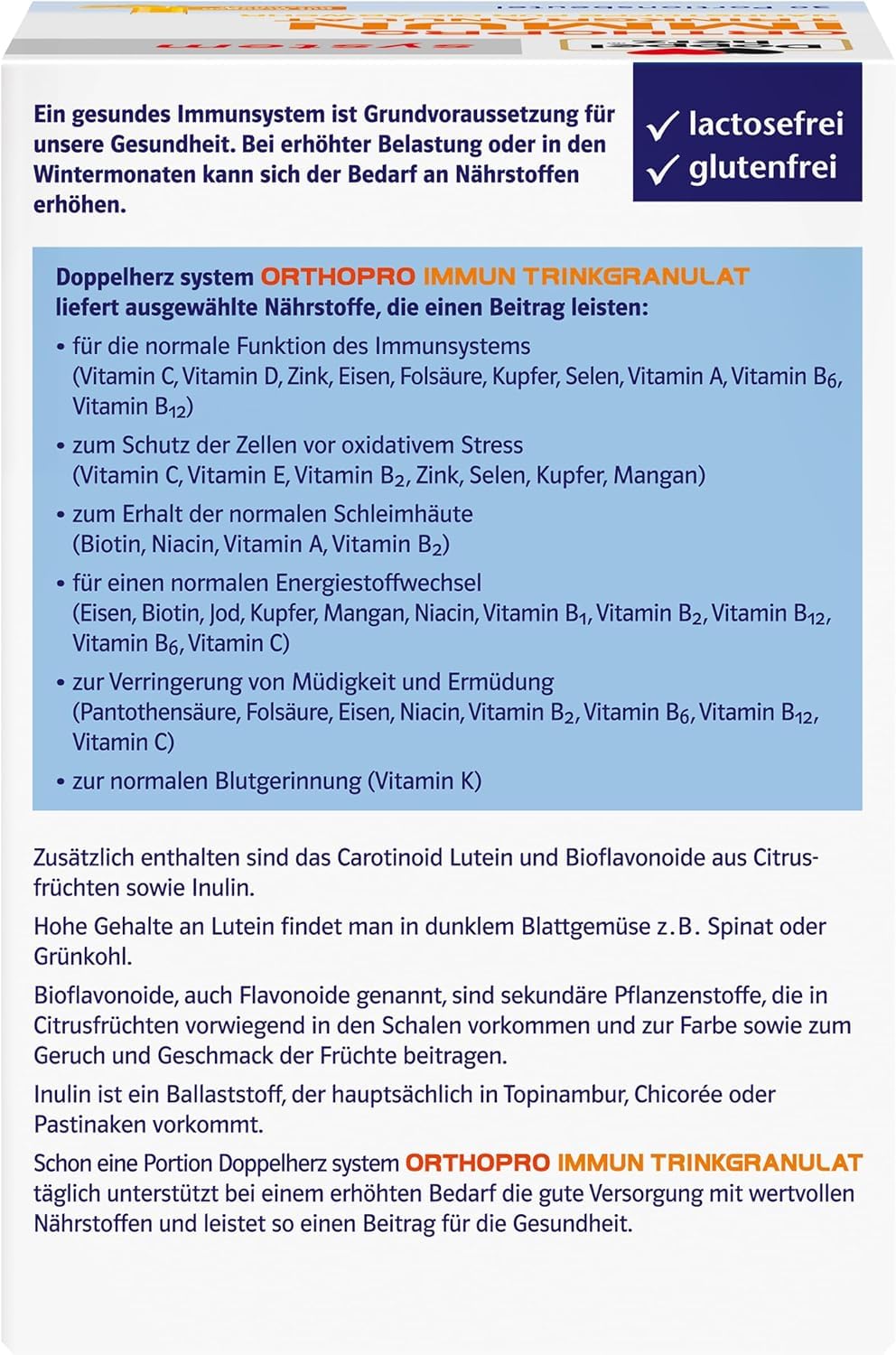 doppelherz-system-orthopro-immun-trinkgranulat-30-beutel-orange image 2