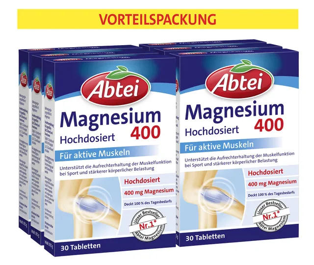 abtei-magnesium-400-hochdosiert-180-tabletten-vorratspack image 1