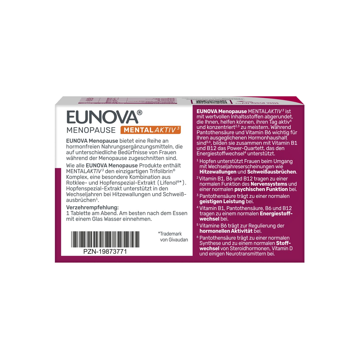 eunova-menopause-mentalaktiv-wechseljahre-komplex-30-tabletten image 2