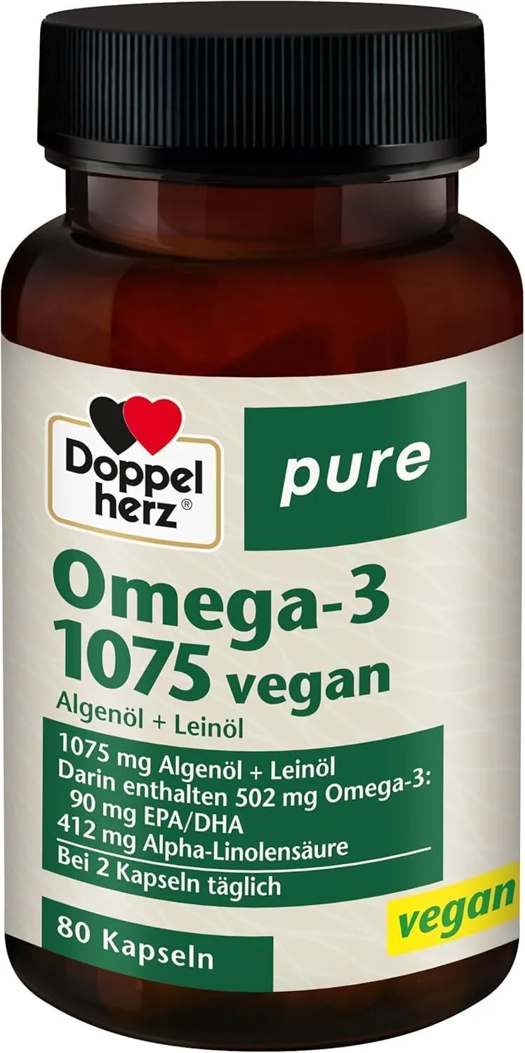 doppelherz-pure-omega-3-1075-vegan-80-kapseln image 1