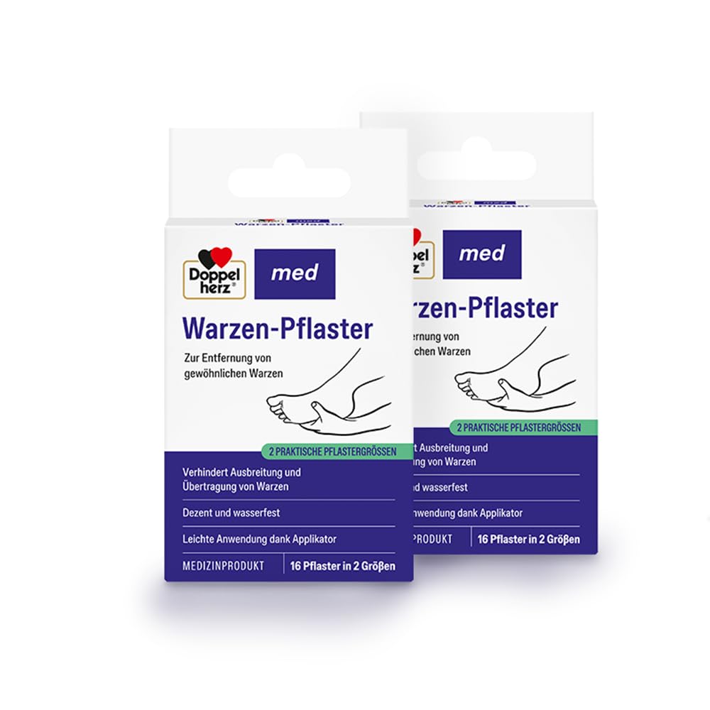 doppelherz-med-warzen-pflaster-mit-salicyls-ure-32-pflaster-2-gr-en image 1