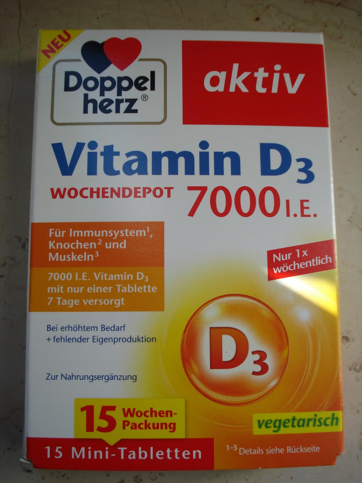 Keine Tabletten mehr jeden Tag