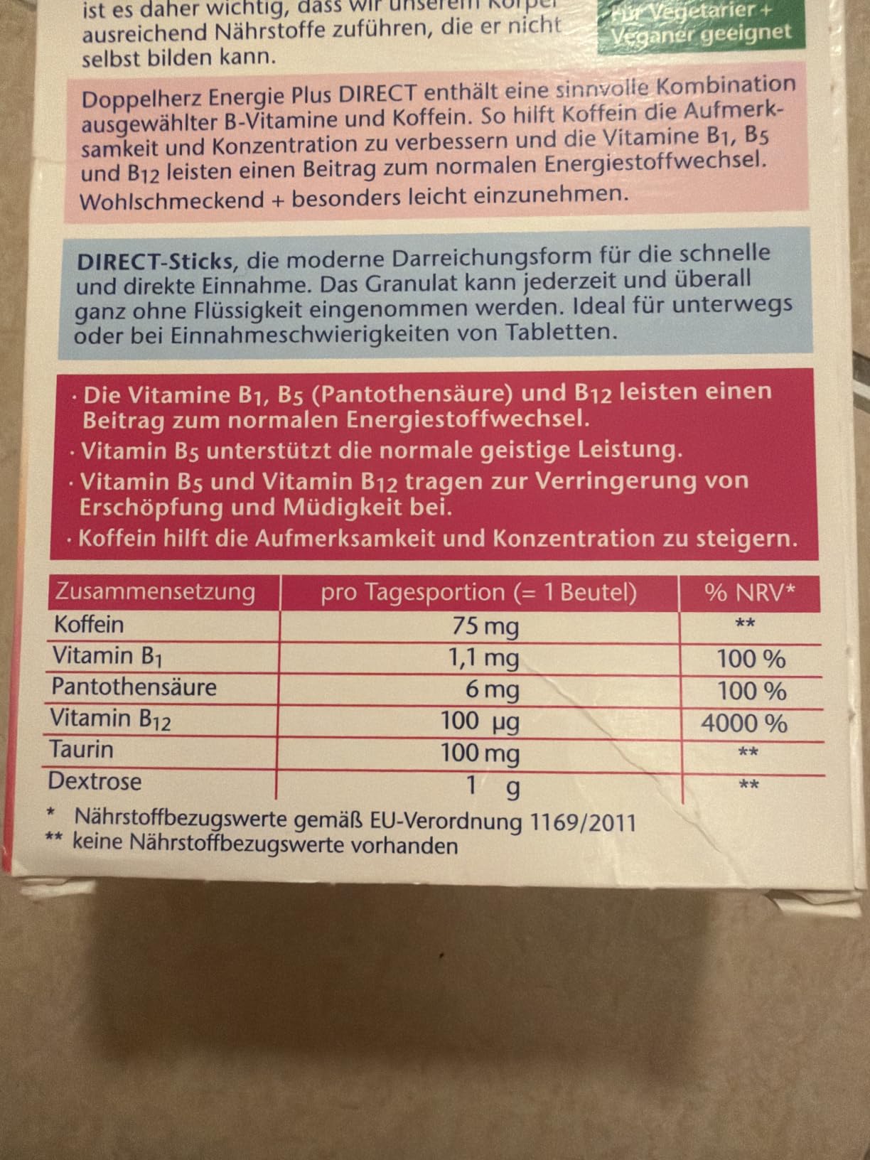 Perfekt für die Arbeit