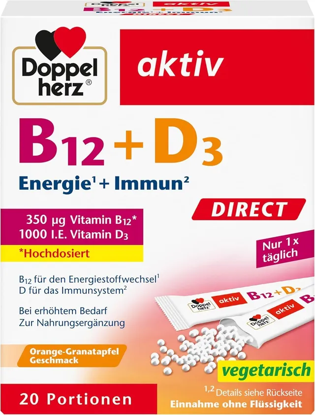 doppelherz-b12-d3-direct-micro-pellets-orange-granatapfel-20-portionen image 1