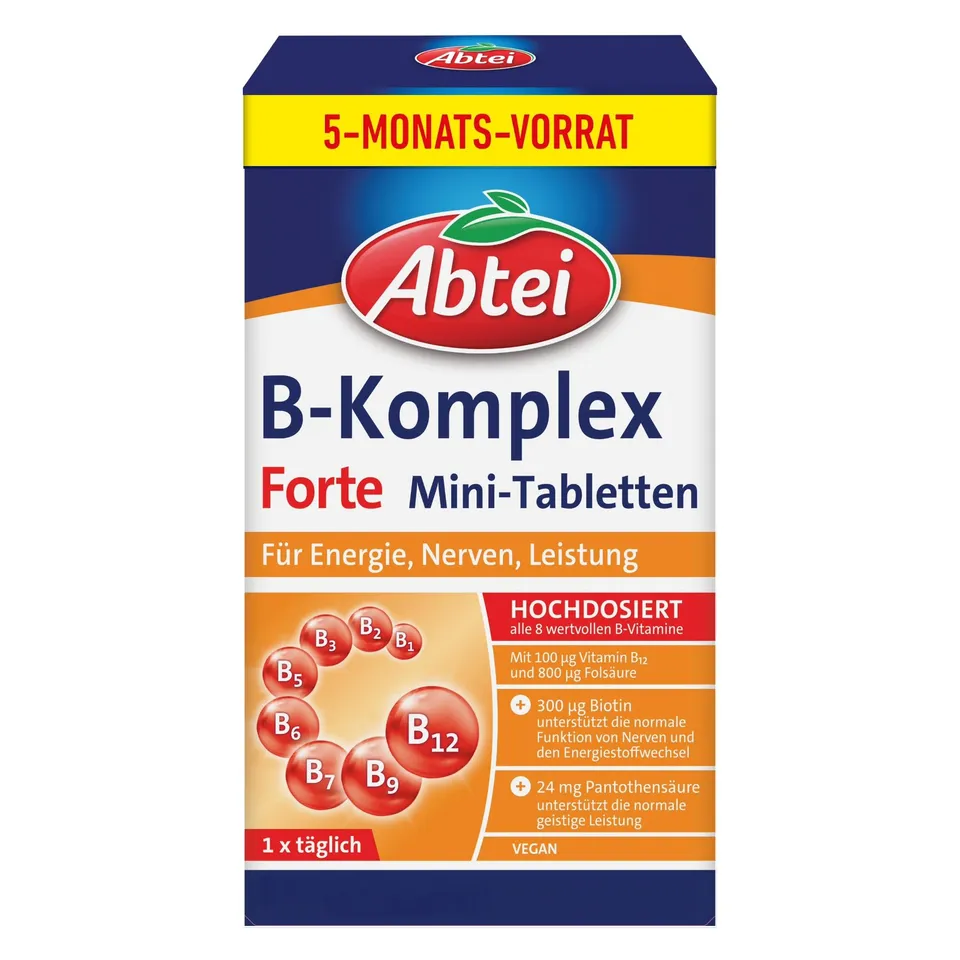 abtei-b-komplex-forte-150-mini-tabletten-f-r-5-monate image 1
