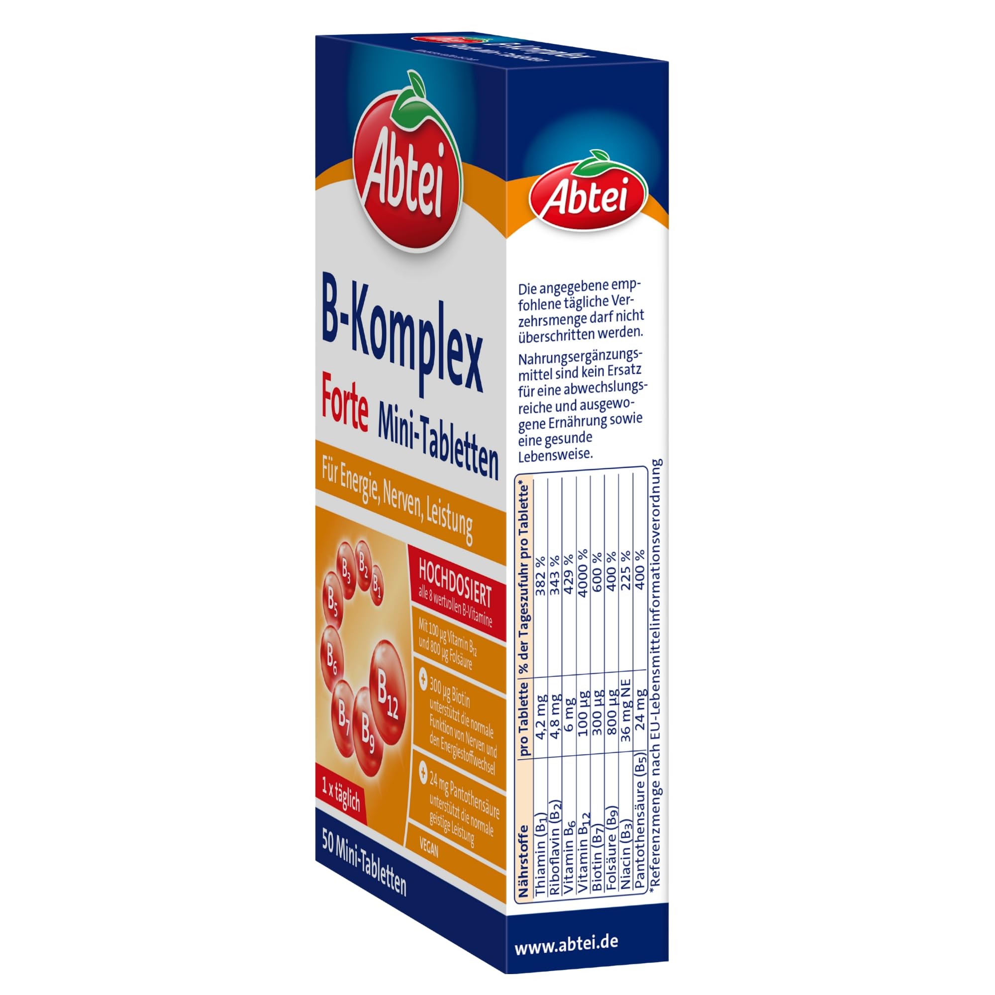 abtei-b-komplex-forte-50-mini-dragees image 3