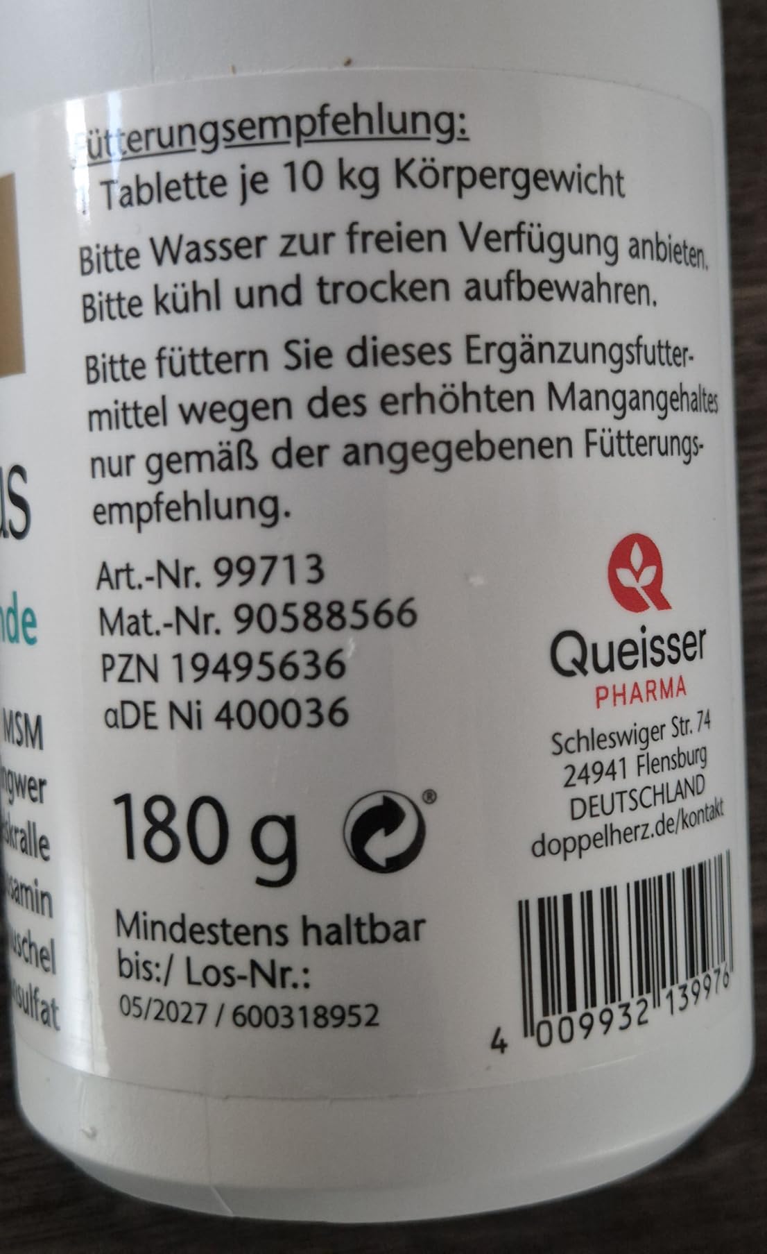 Gelenke dankbar