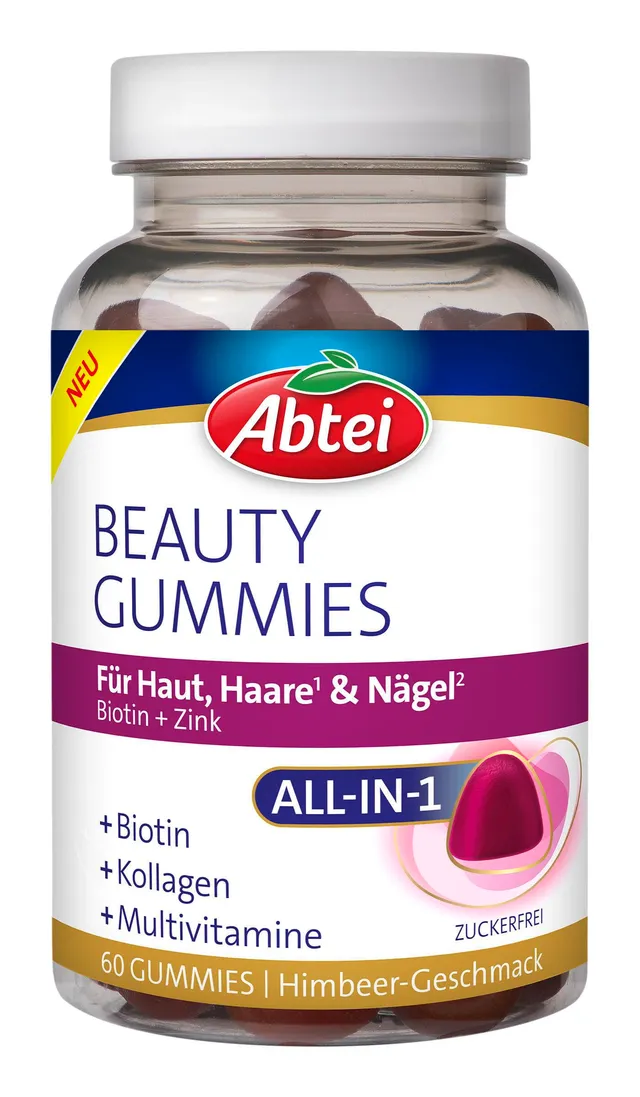 abtei-beauty-gummies-kollagen-mit-biotin-zink-60-st image 1