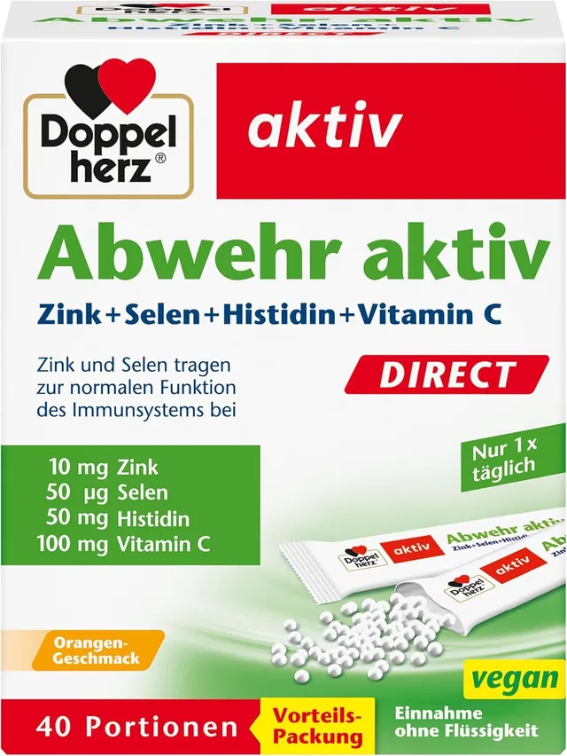 doppelherz-aktiv-abwehr-aktiv-direct-granulat-orange-40-portionen image 1