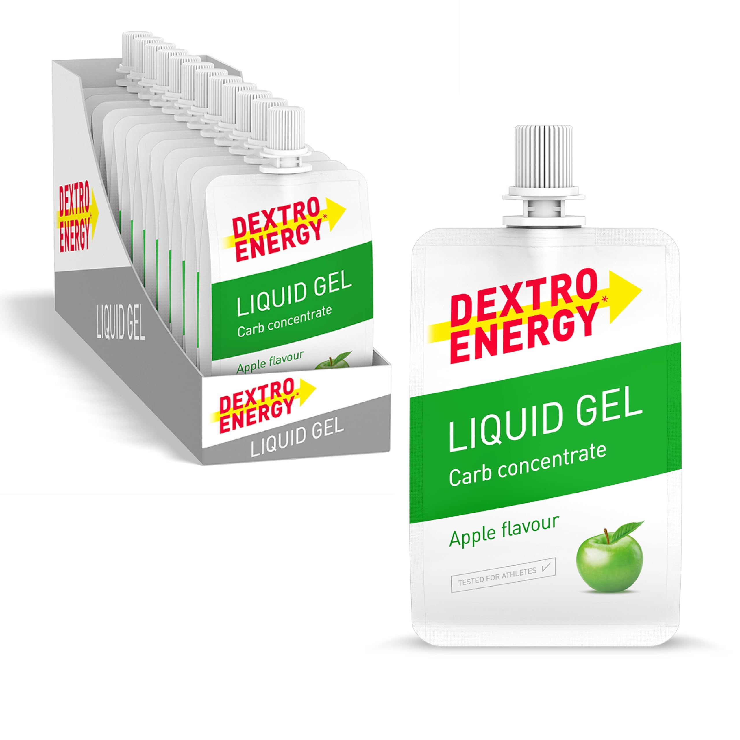 dextro-energy-liquid-gel-apple-12x60ml-kohlenhydrat-gel image 1