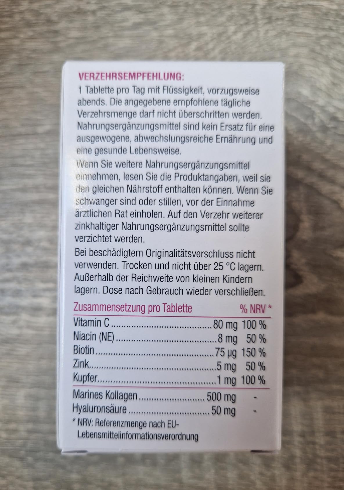 Gut für Haut und Haare