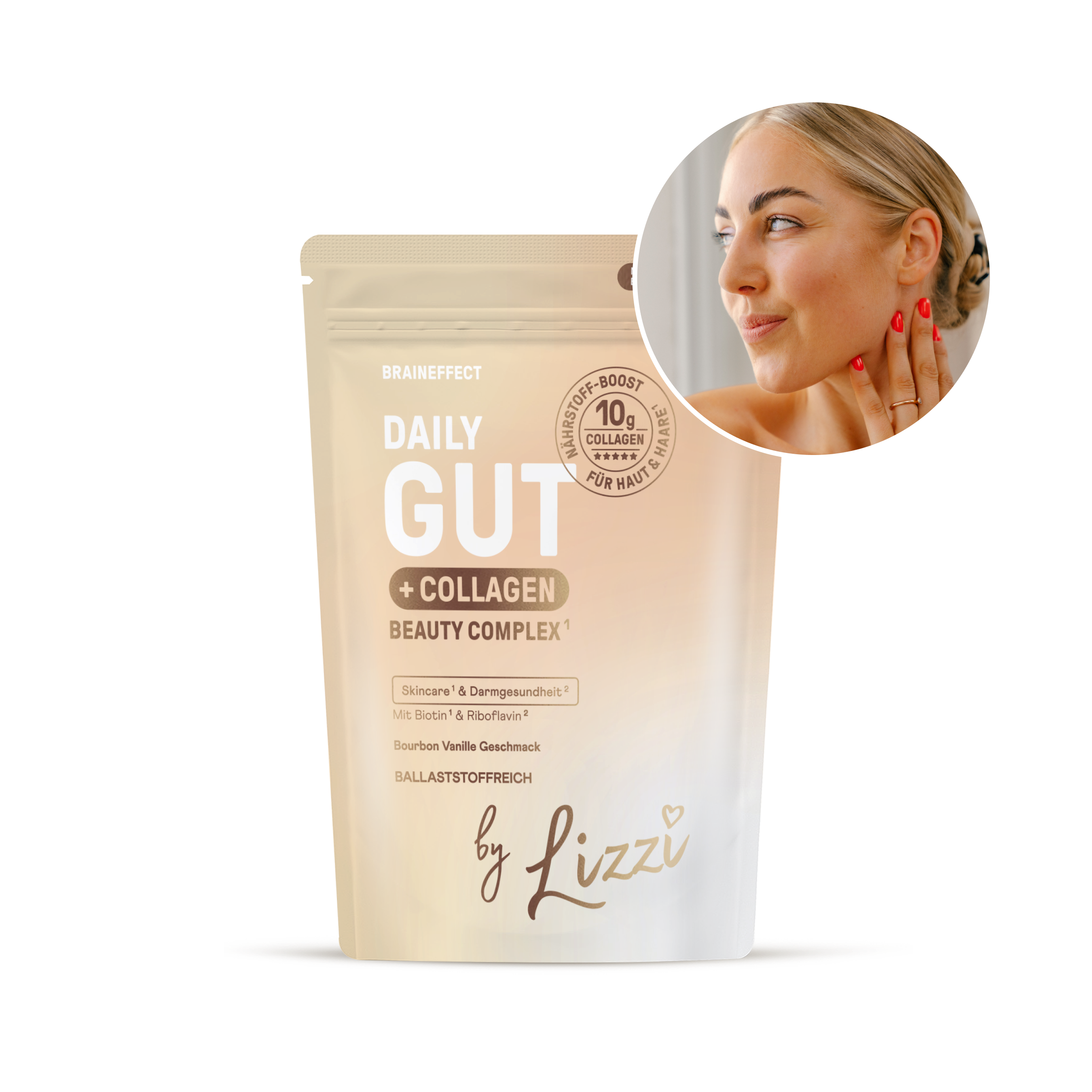 braineffect-daily-gut-probiotika-collagen-by-lizzi-darmpulver-mit-10-g-kollagen image 1