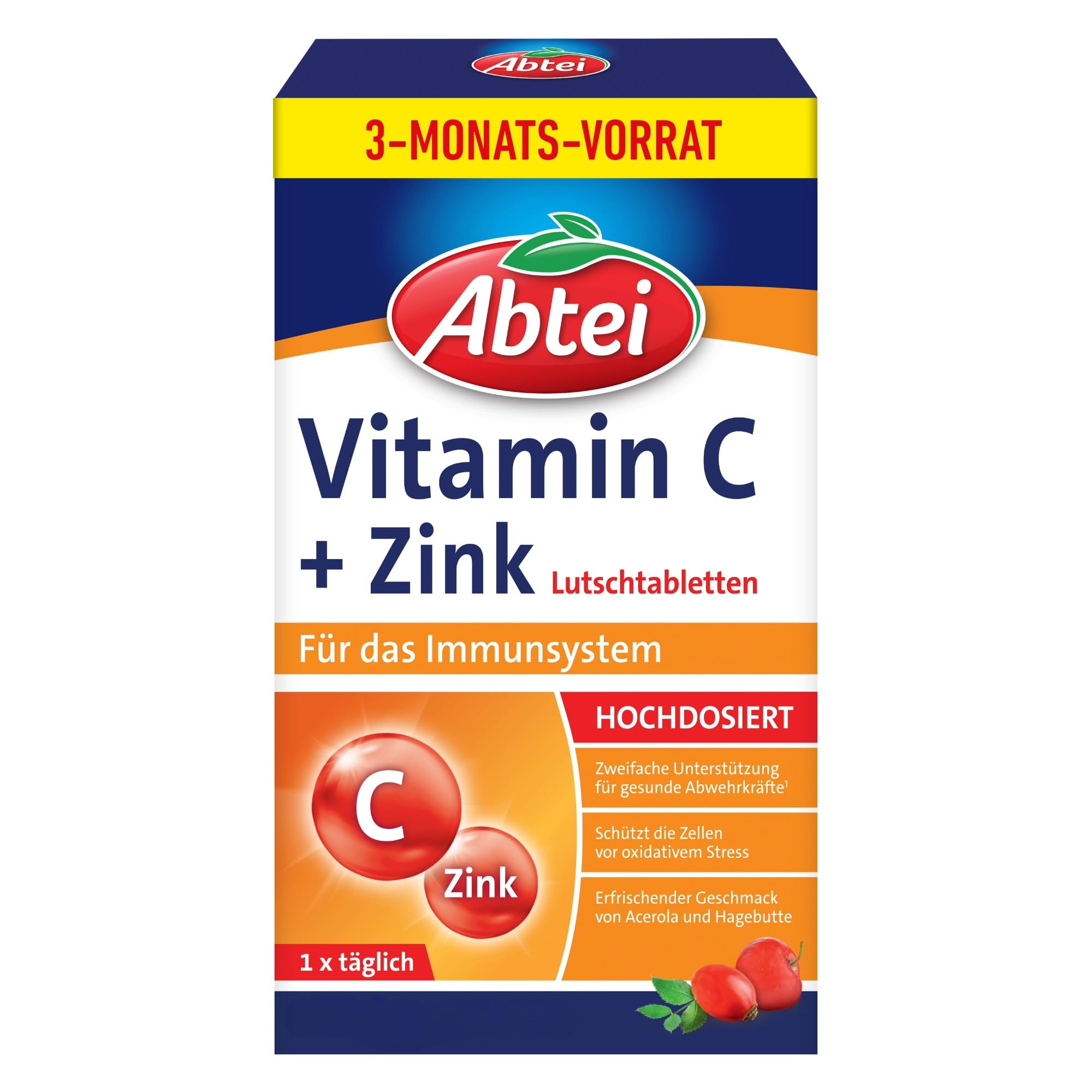 abtei-vitamin-c-zink-lutschtabletten-90-st image 1