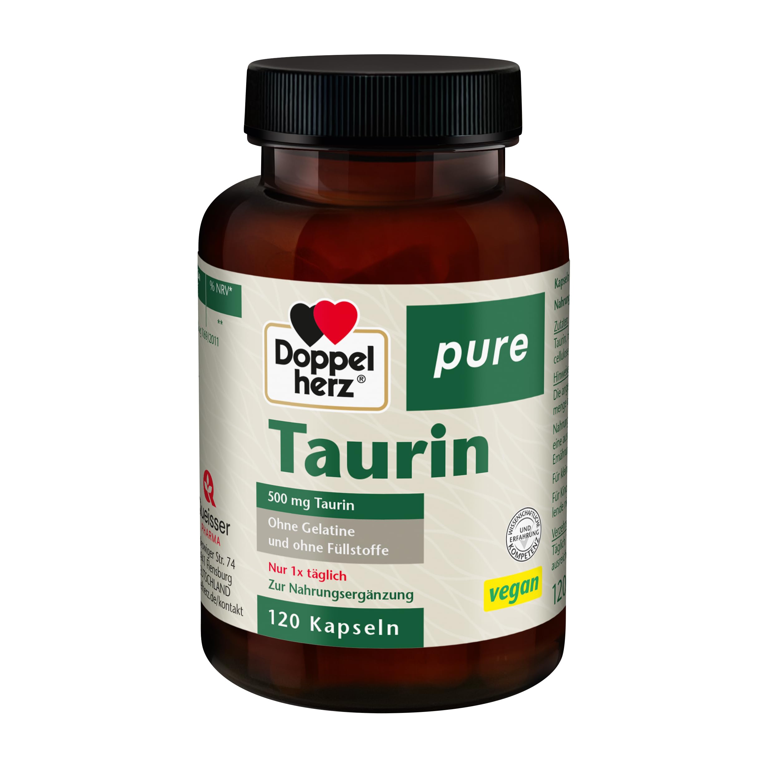 doppelherz-pure-taurin-500-mg-kapseln-120-vegane-kapseln image 1