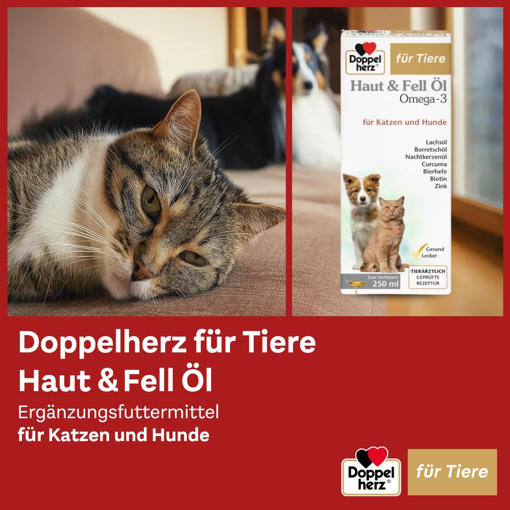 doppelherz-f-r-tiere-haut-und-fell-l-f-r-katzen-und-hunde-250-ml image 2