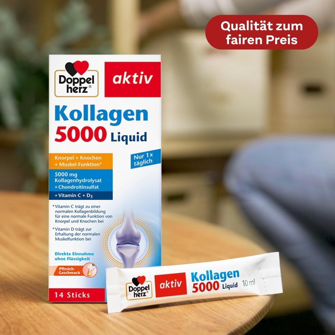 doppelherz-kollagen-5000-liquid-sticks-pfirsich-14-sticks image 2