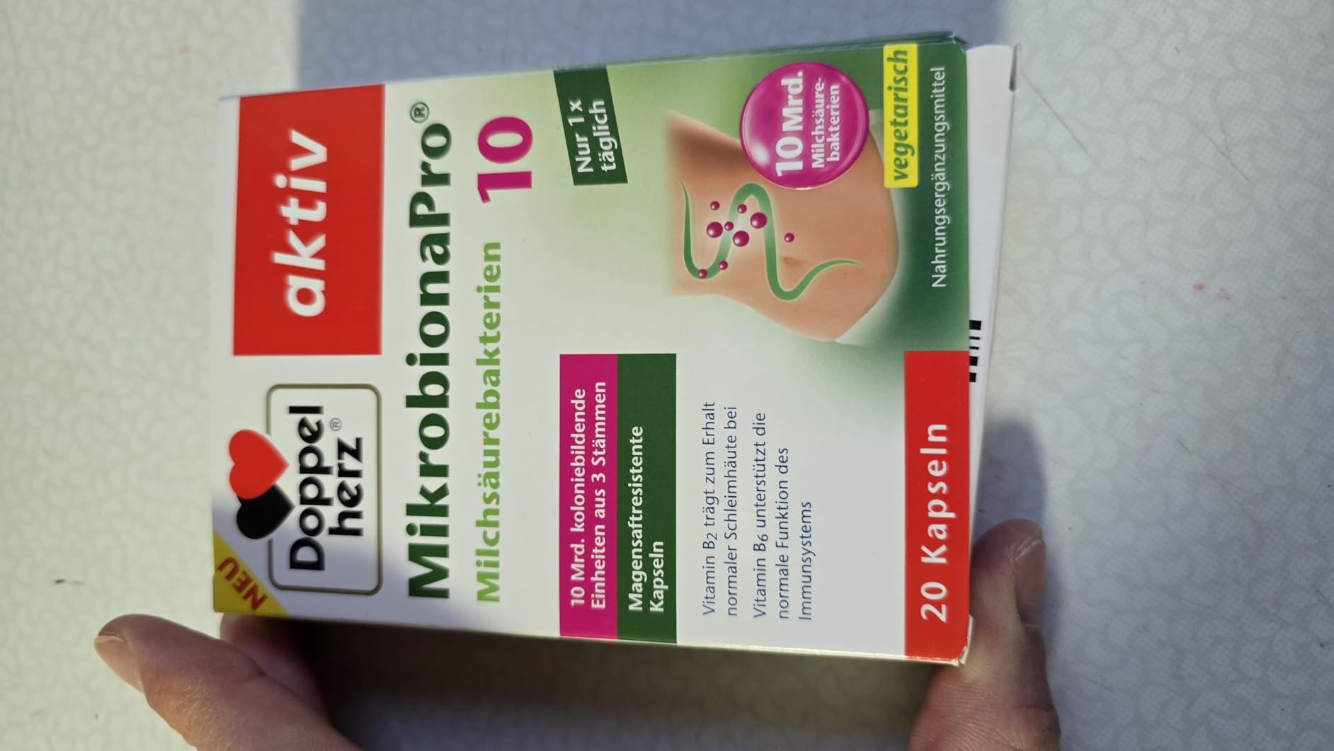 Darmflora optimal unterstützt