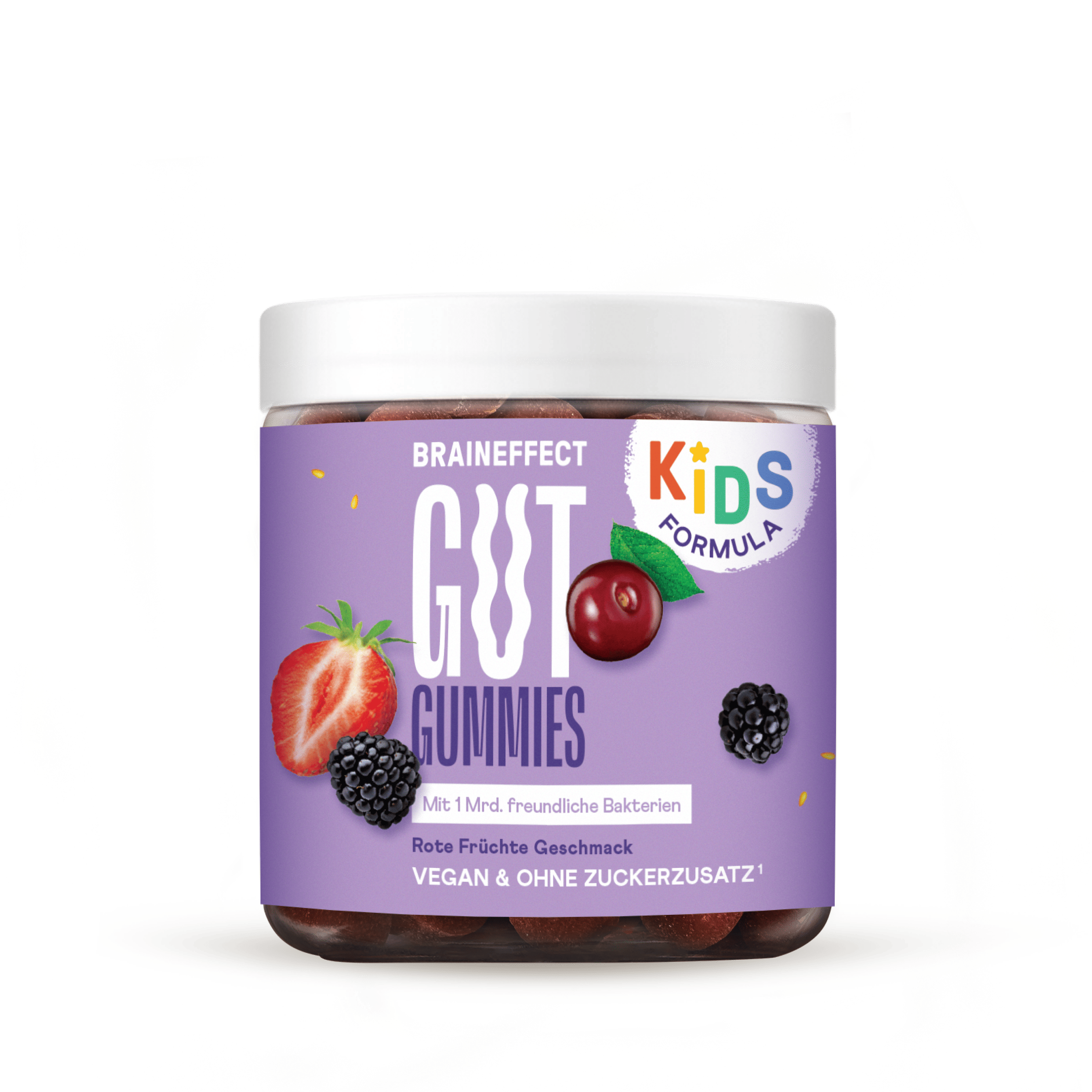 braineffect-gut-gummies-daily-gut-probiotische-gummies-mit-1-mrd-bakterienkultur image 1