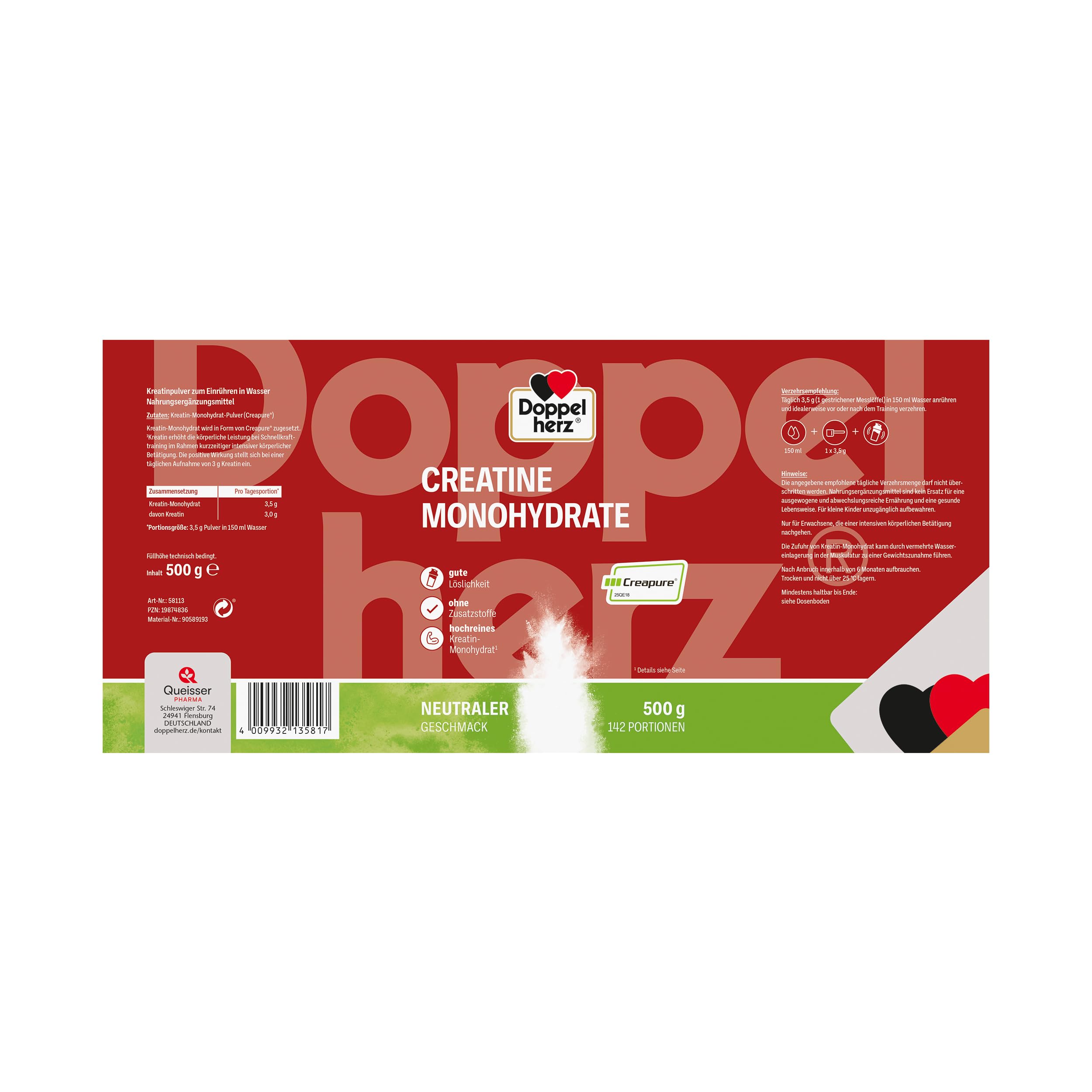 doppelherz-creatine-monohydrate-creapure-500-g-pulver-geschmacksneutral image 2