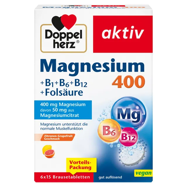 doppelherz-aktiv-magnesium-400-b1-b6-b12-fols-ure-brausetabletten-zitrone image 1