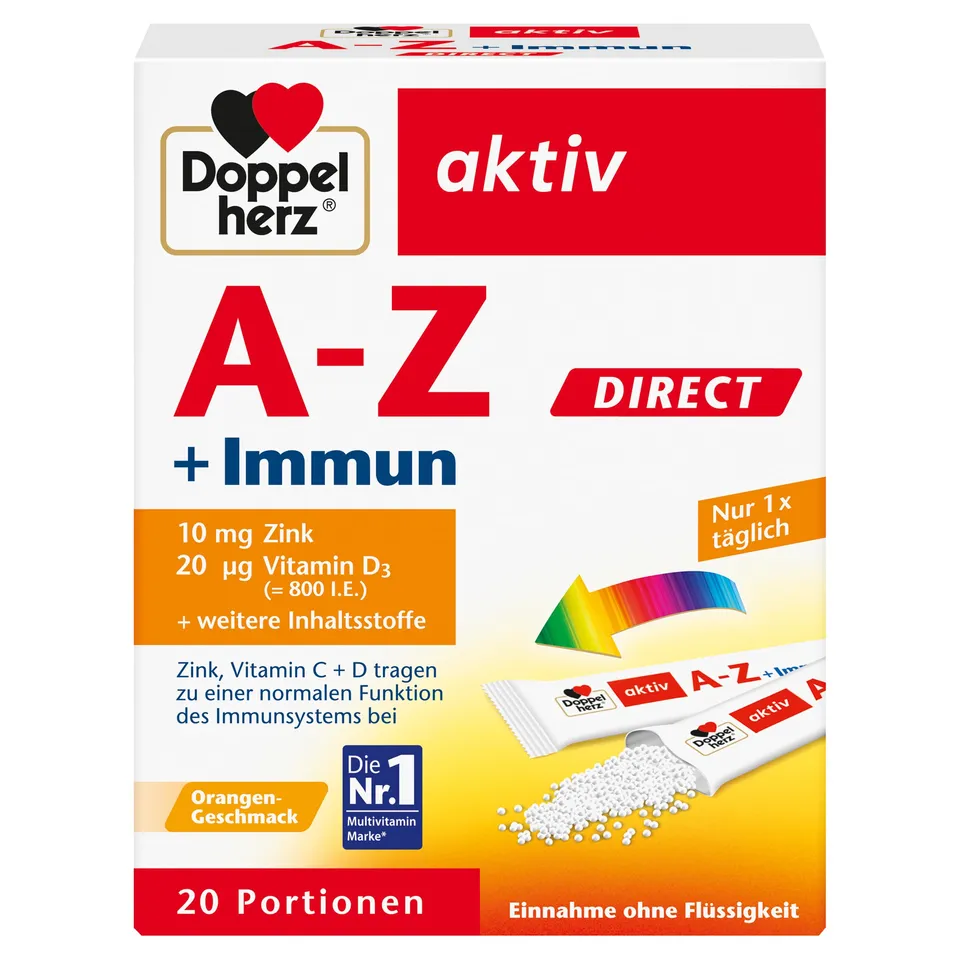 doppelherz-a-z-immun-direct-granulat-orange-20-sachets image 1