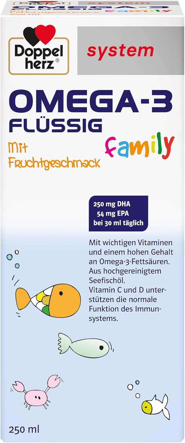 doppelherz-system-omega-3-family-fl-ssig-frucht-250-ml image 1