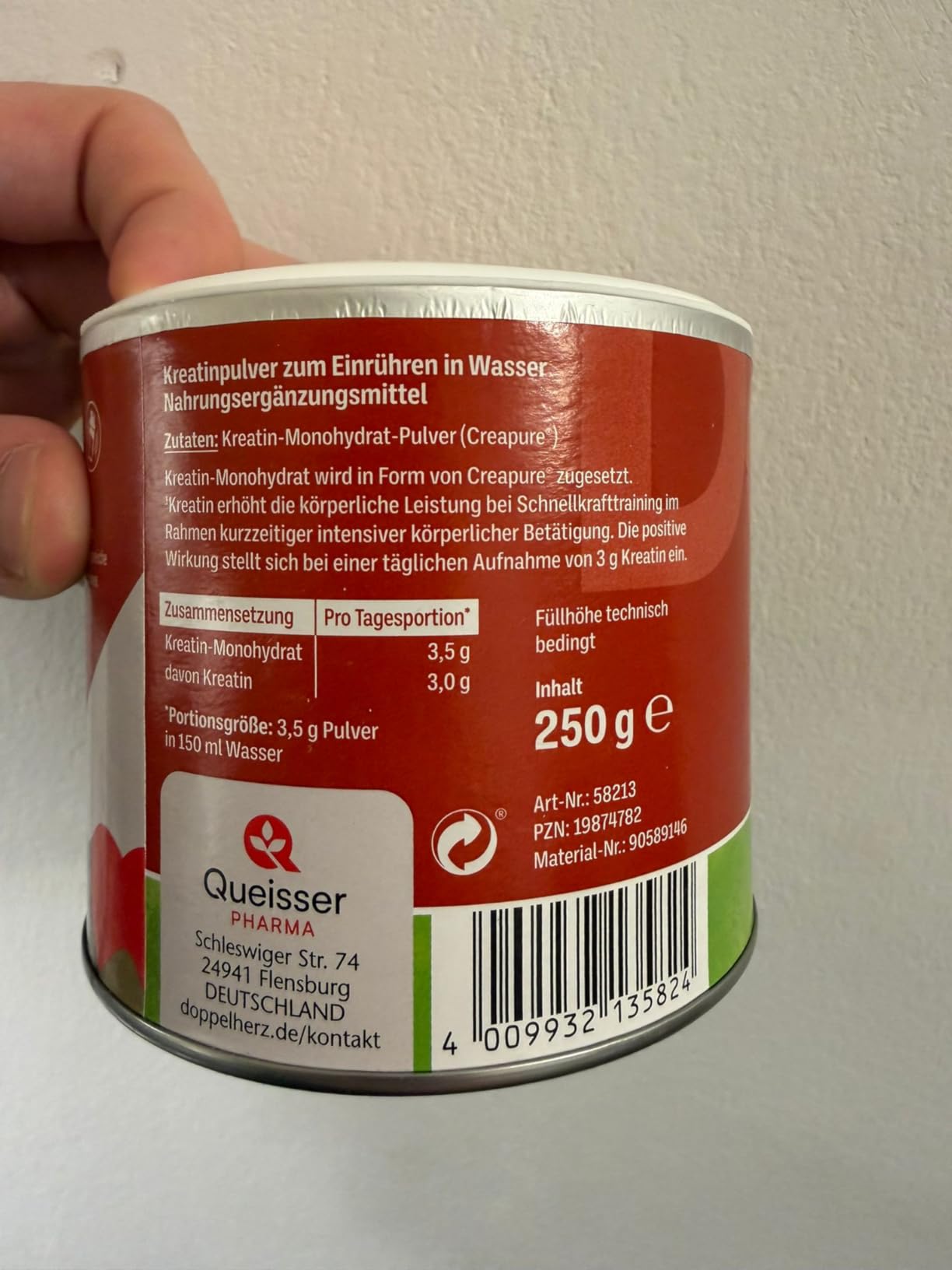 Wirkt, aber schwer löslich