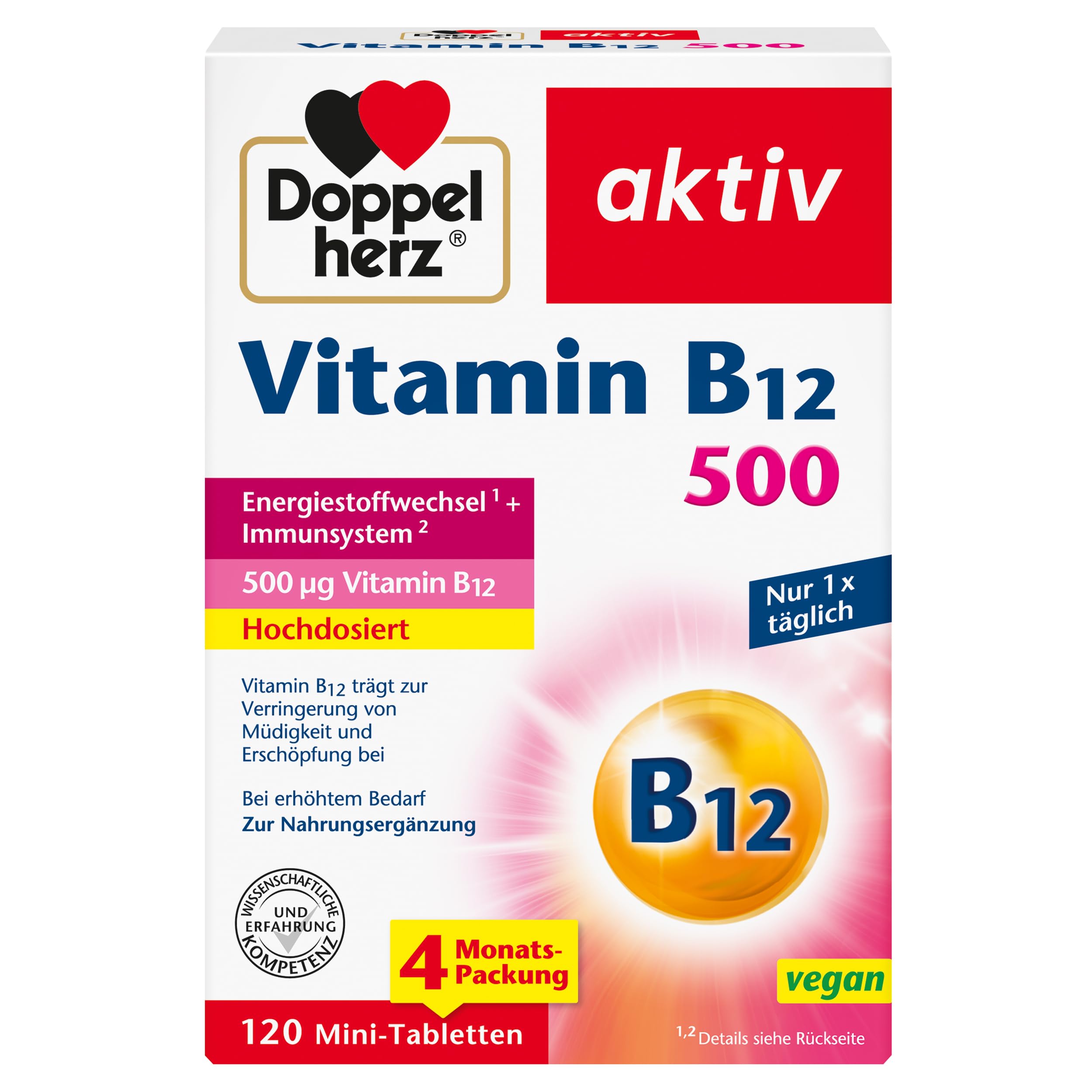 doppelherz-vitamin-b12-500-120-mini-tabletten image 1