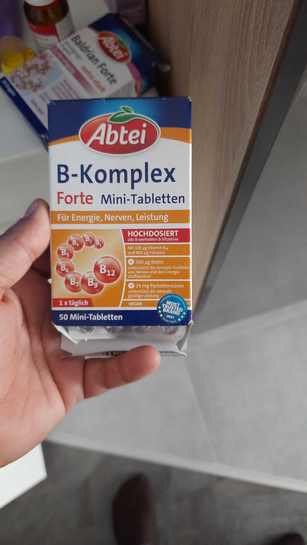 Endlich alle B-Vitamine in einer Tablette