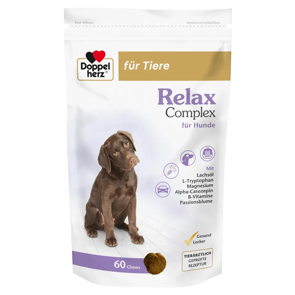 doppelherz-f-r-tiere-relax-complex-f-r-hunde-60-chews image 1