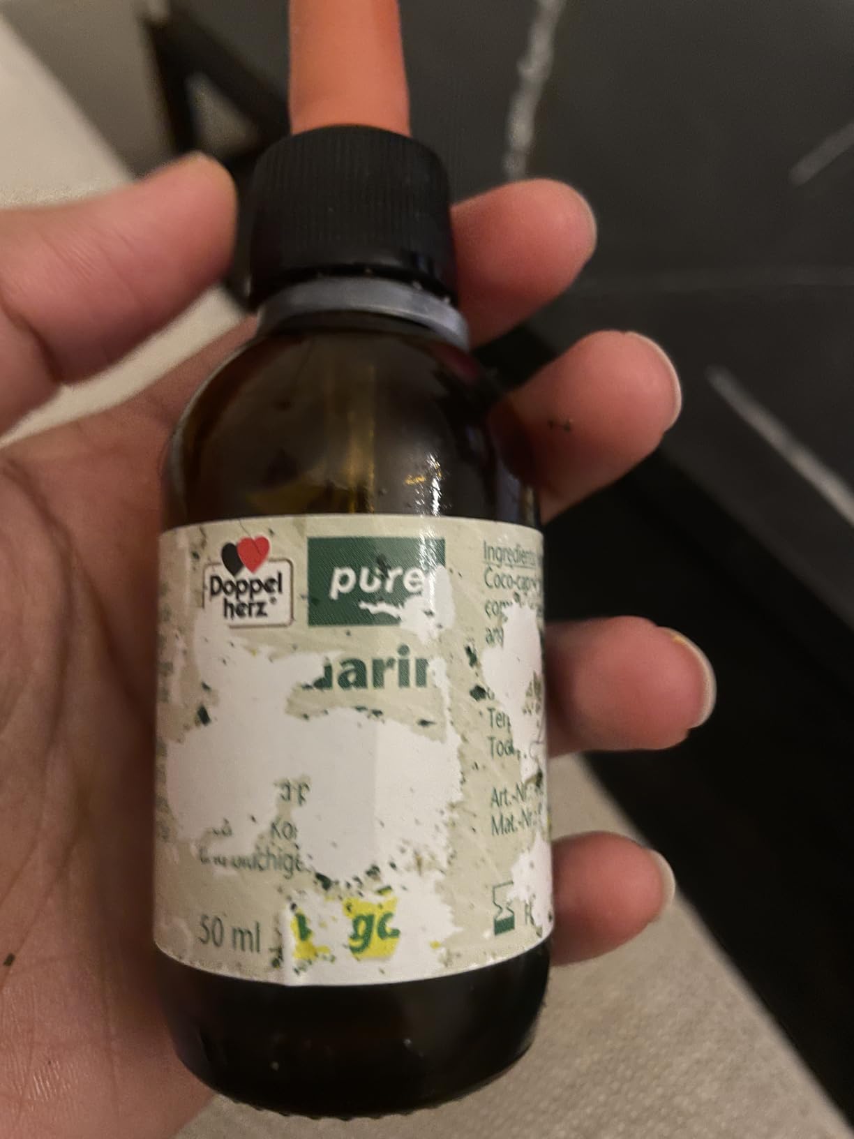 Endlich veganes Haaröl