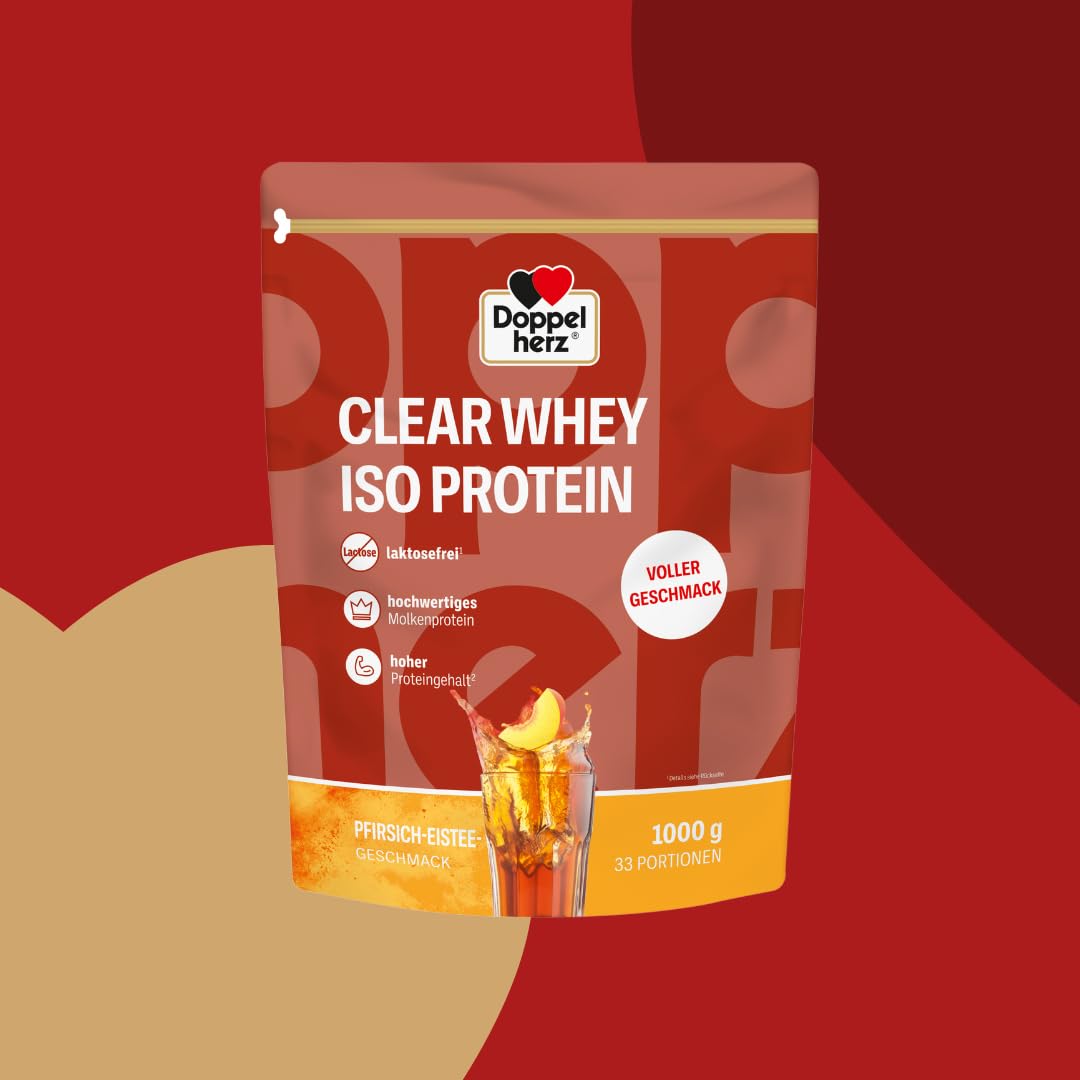 doppelherz-clear-whey-iso-protein-pfirsich-eistee-1000g image 4