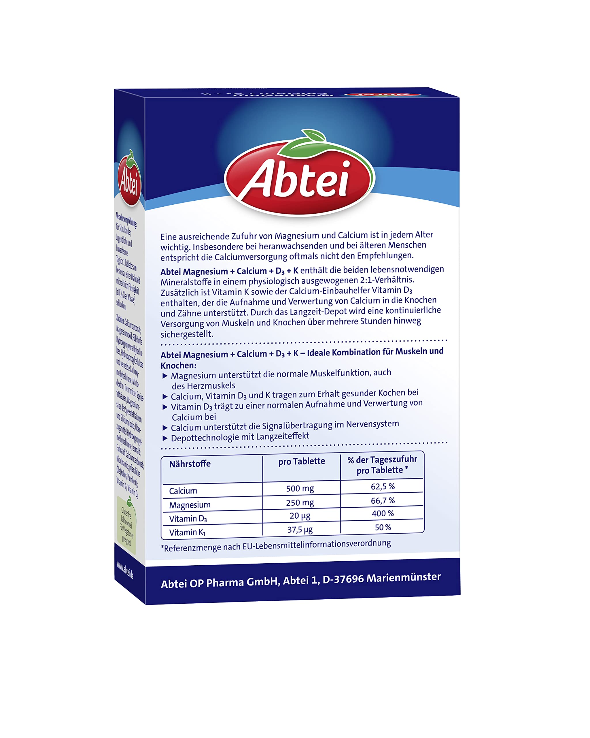 abtei-magnesium-calcium-d3-k-42-depot-tabletten image 4
