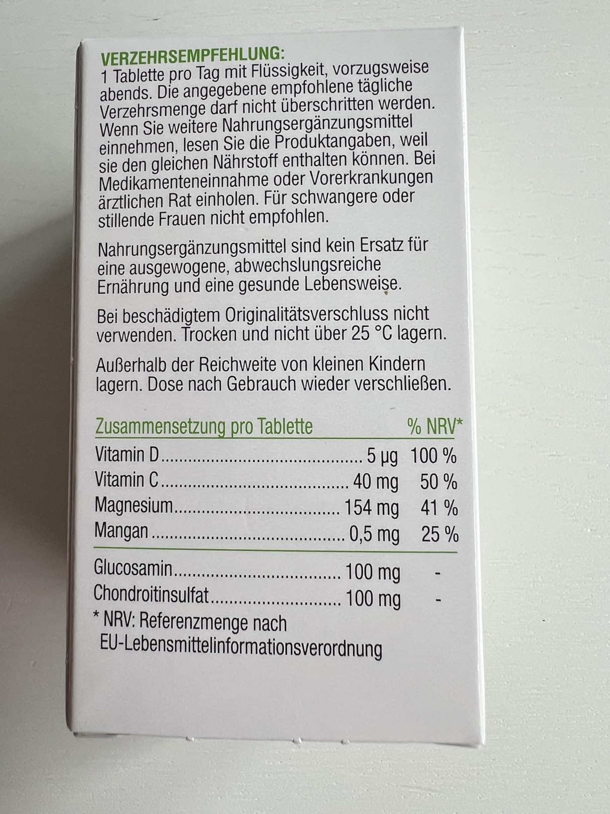 Gute Unterstützung