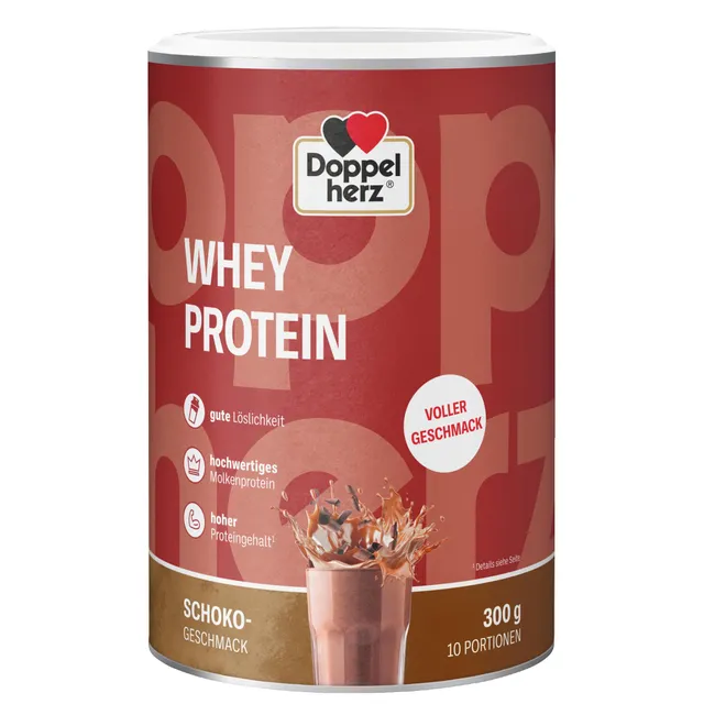 doppelherz-whey-protein-schoko-proteinpulver-auf-molkenbasis-300g image 1
