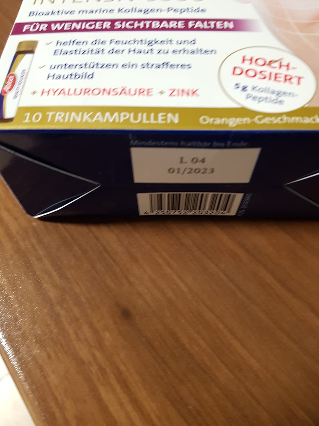 Täglich eine Ampulle, fühl mich wohler