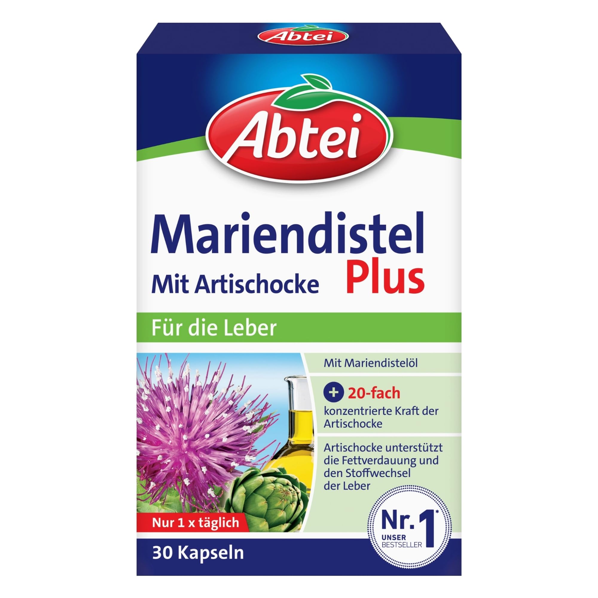 abtei-mariendistel-plus-artischocke-30-kapseln-mit-mariendistel-l-und-20-fach-ko image 1