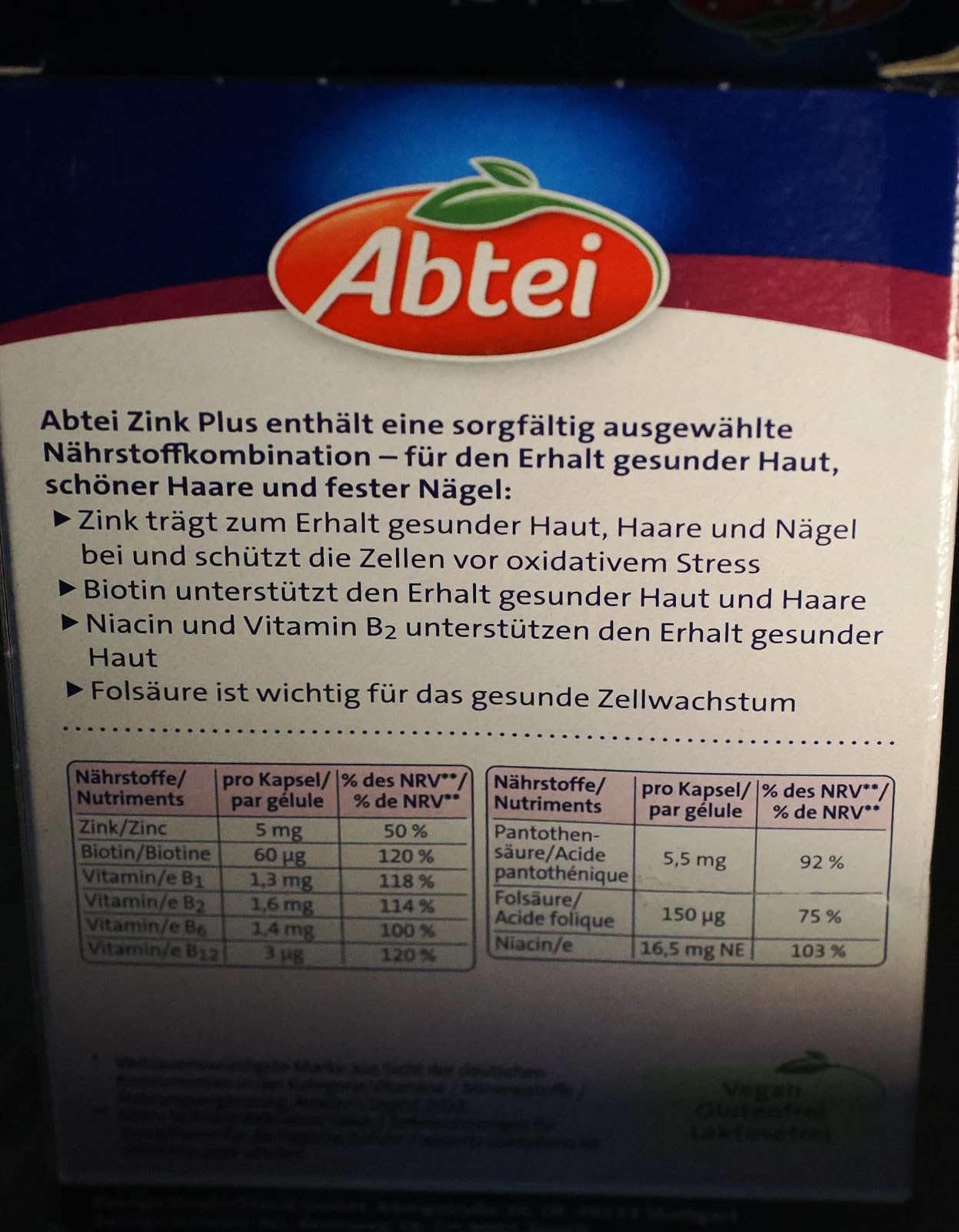 Perfekt für Haut und Haare