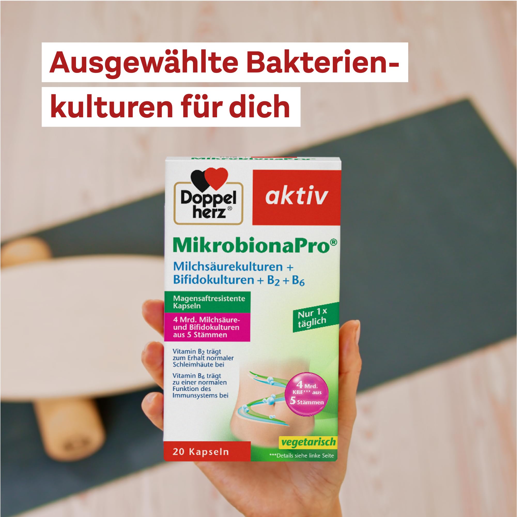 doppelherz-mikrobionapro-milchs-urekulturen-b2-b6-20-kapseln image 2