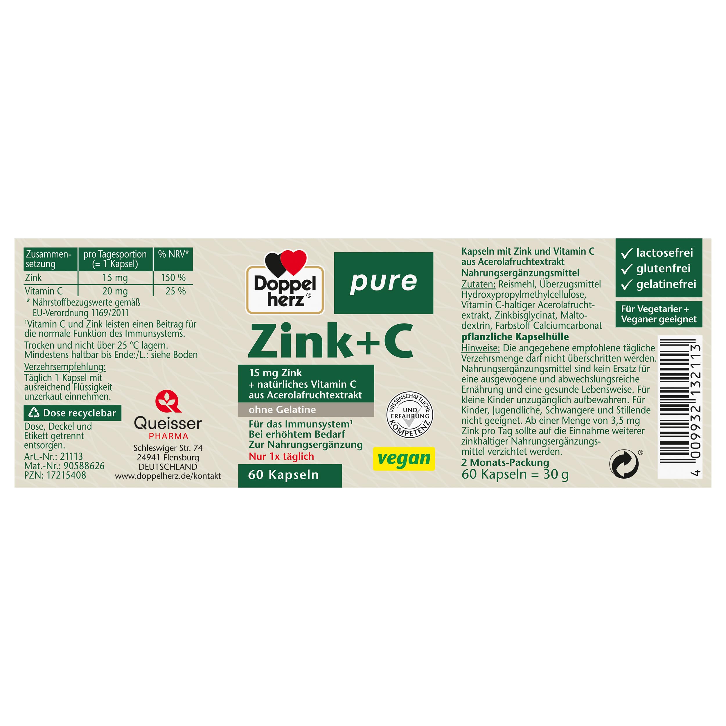 doppelherz-pure-zink-c-60-vegane-kapseln image 6