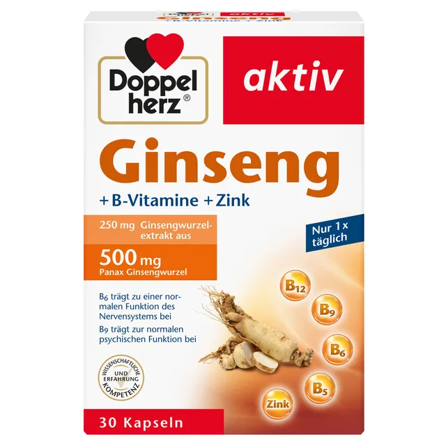 doppelherz-ginseng-b-vitamine-zink-kapseln-30-st image 1