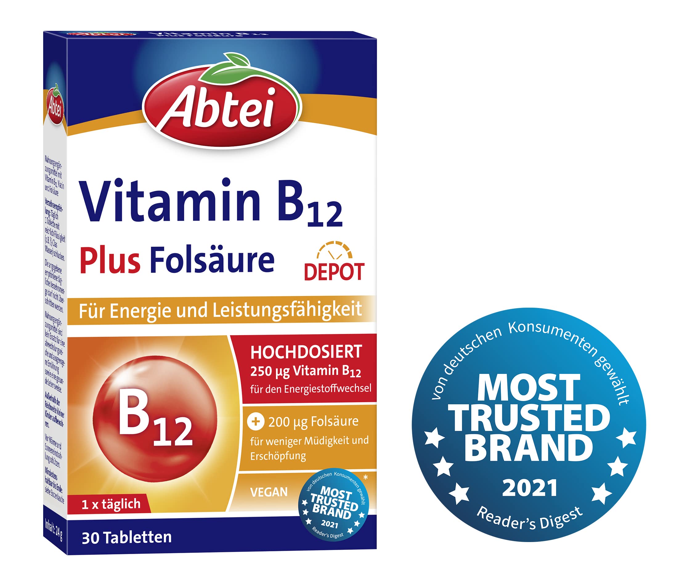 abtei-vitamin-b12-plus-fols-ure-depot-30-tabletten-hochdosiert image 2
