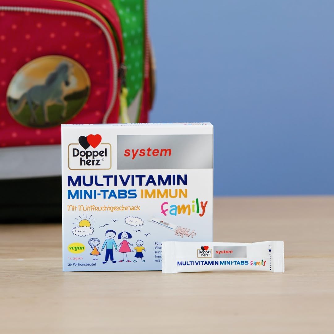 doppelherz-system-multivitamin-mini-tabs-family-multifrucht-20-portionsbeutel image 2
