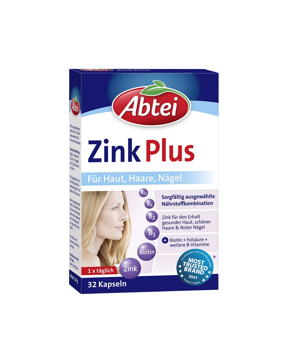 abtei-zink-plus-kapseln-32-st-mit-biotin-und-fols-ure image 1