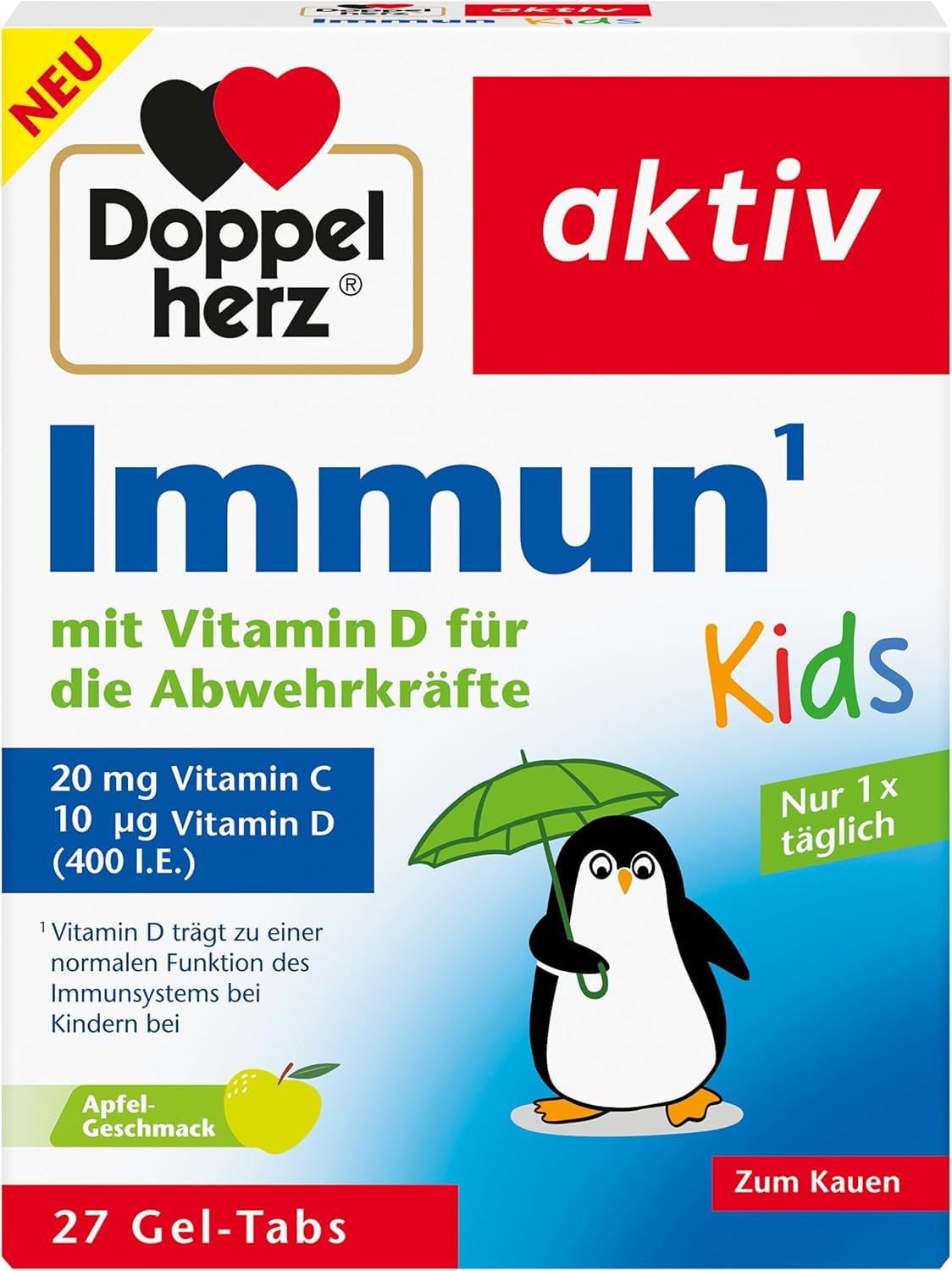 doppelherz-immun-kids-apfel-gel-tabs-27-st-ck image 1