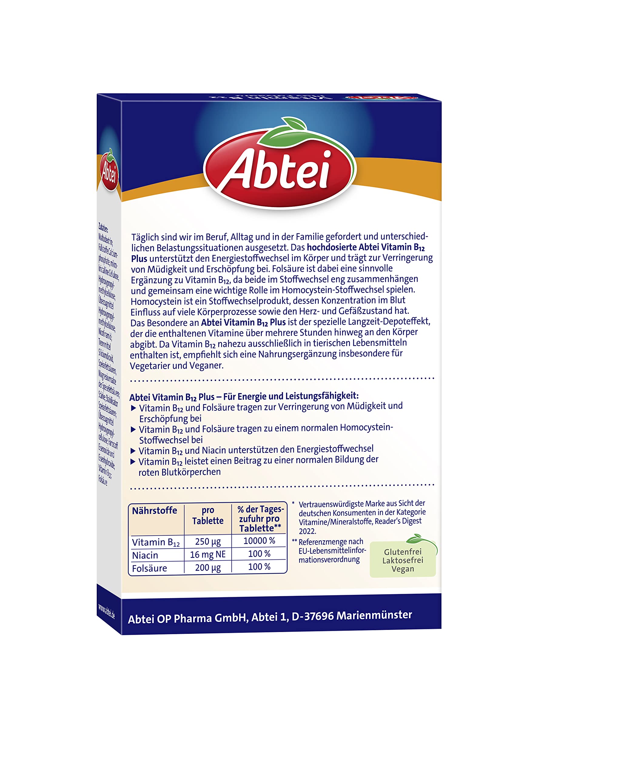 abtei-vitamin-b12-plus-fols-ure-hochdosiert-30-tabletten image 5