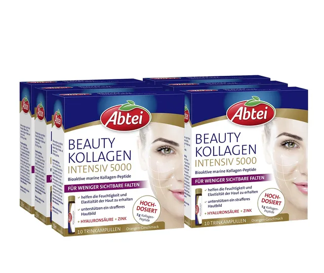 abtei-beauty-kollagen-intensiv-5000-60-trinkampullen-25-ml image 1