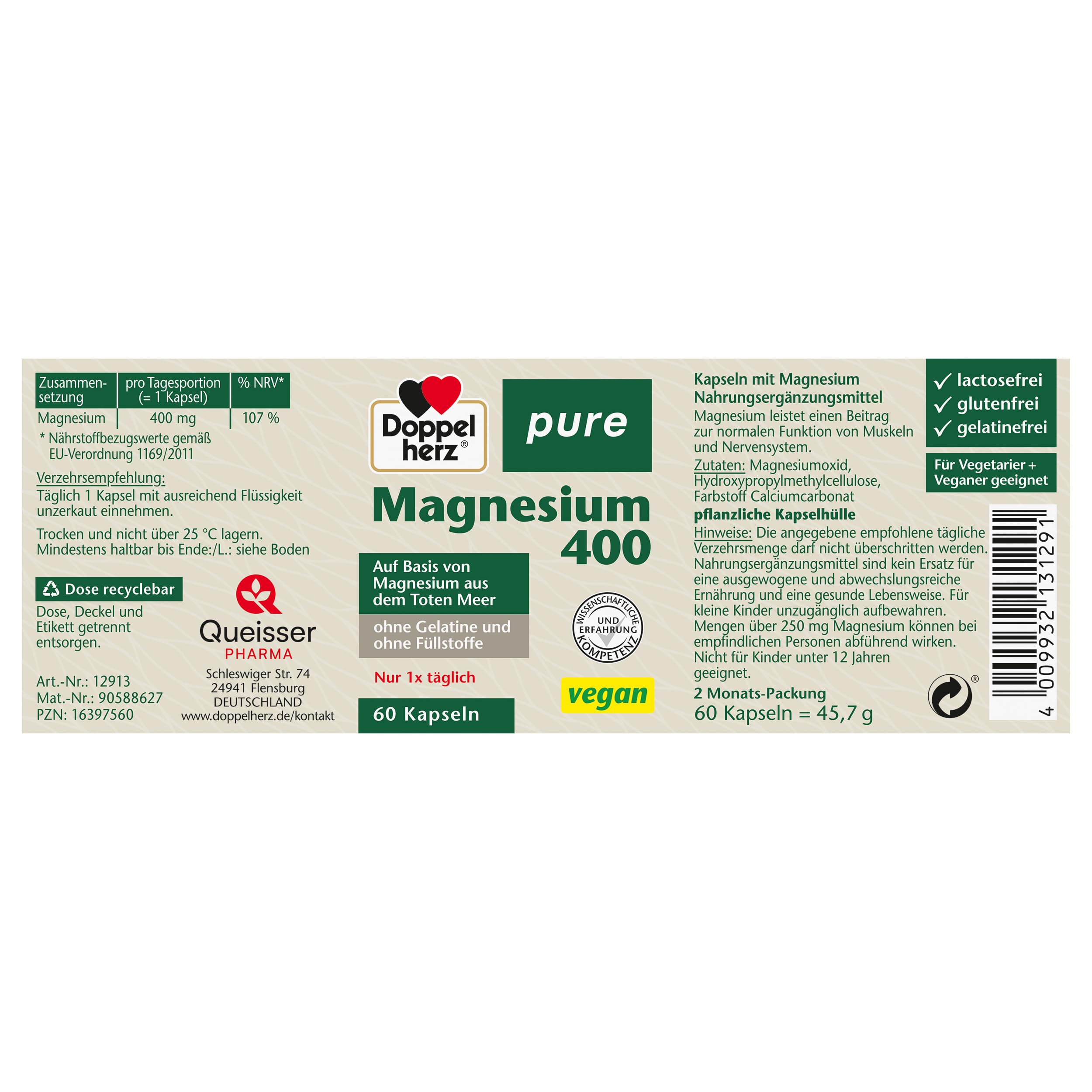 doppelherz-pure-magnesium-400-kapseln-60-st image 4
