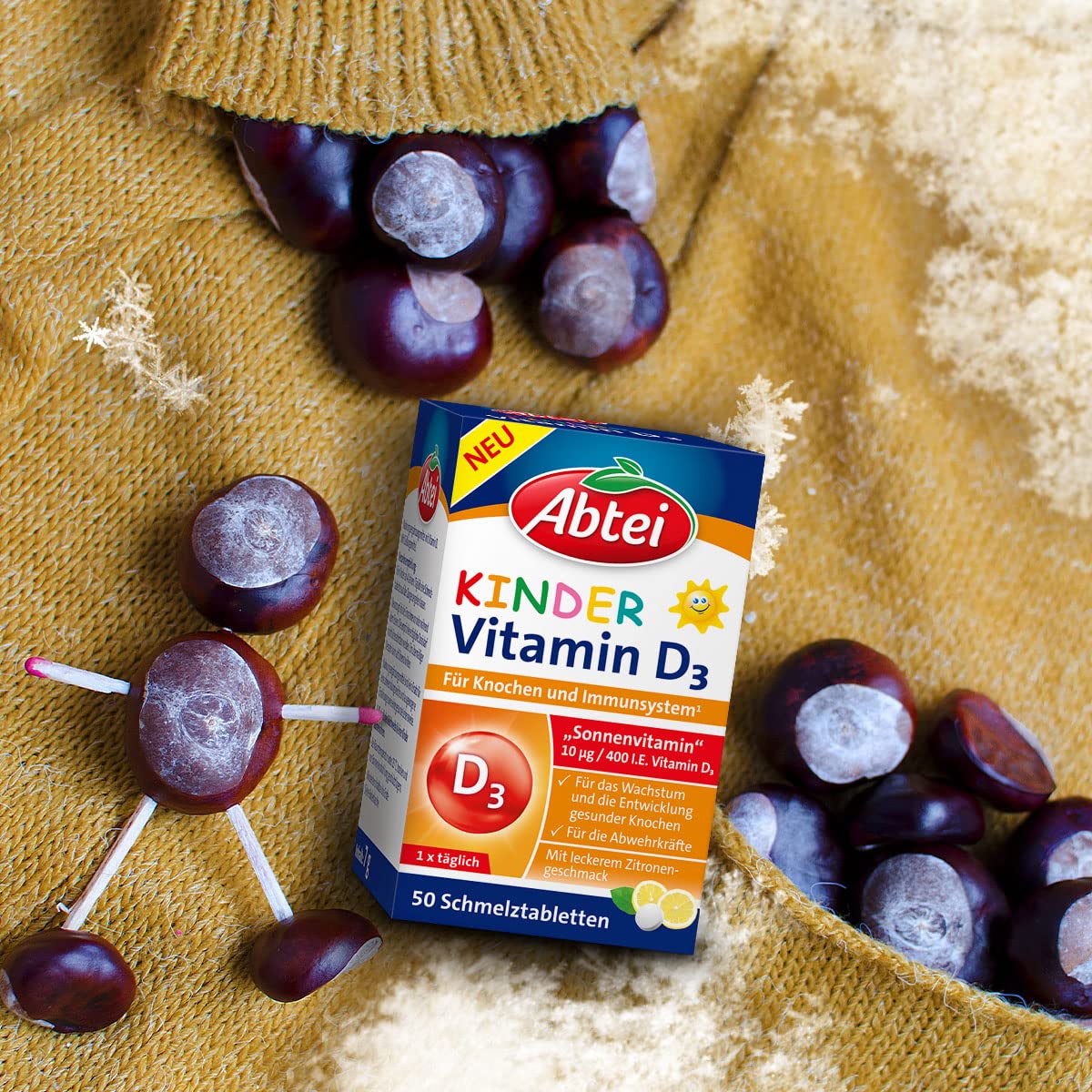 abtei-kinder-vitamin-d3-schmelztabletten-zitrone-50-st image 2